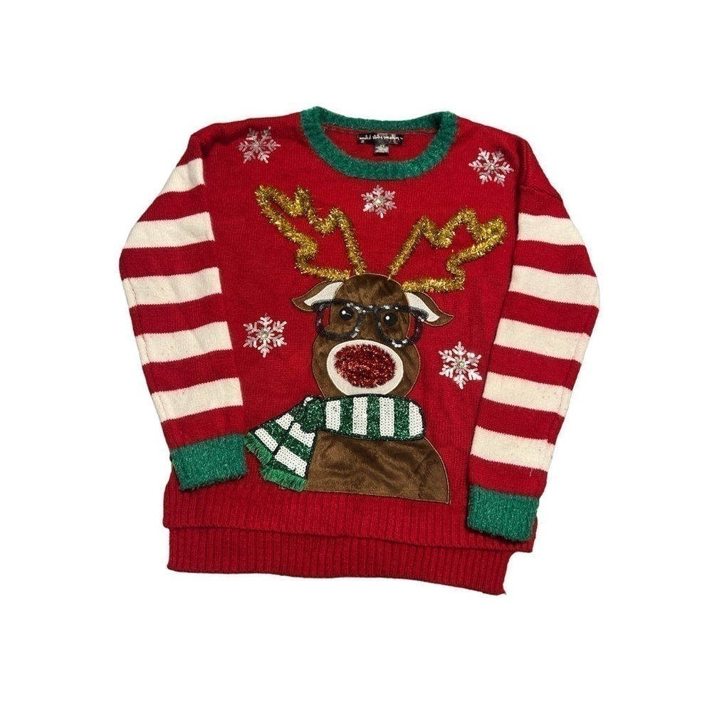 Christmas sweater. United States Sweaters Holiday. XS. Does have pilling.